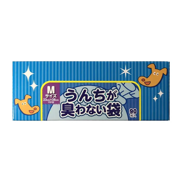うんちが臭わない袋 BOS ペット用 Mサイズ 90枚入