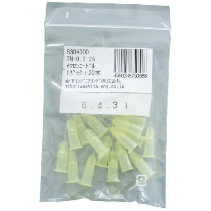 【CAINZ-DASH】岩下エンジニアリング PTFEニードルTNー0.5-25 20本入り TN-0.5-25【別送品】