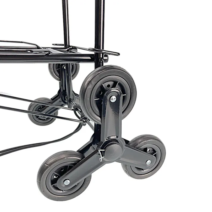 3輪カート 階段昇降用キャリー ブラック