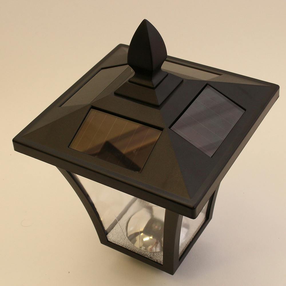 鉢付きソーラー街灯 3灯【別送品】 | ガーデンライト・屋外照明