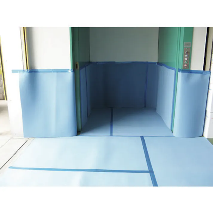 【CAINZ-DASH】日大工業 床養生材 ピッタリガード ブルー MM×1M×2M (20枚入) 000580【別送品】