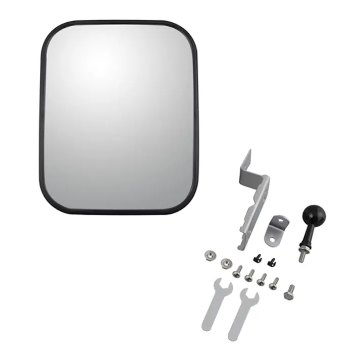 マイスト 取付け簡単ガレージミラー S 角型 約240×190mm