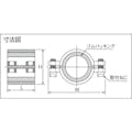 【CAINZ-DASH】圧着ソケット銅管直管専用型２５Ａ【別送品】