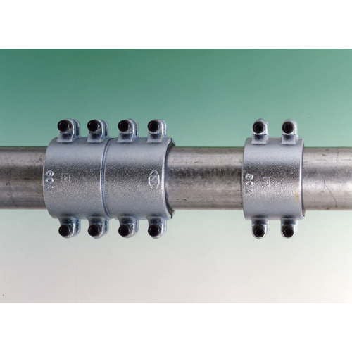 圧着ソケット鋼管直管専用型ハーフサイズ125A 配管補修用圧着ソケット 圧着ソケット鋼管直管専用型ハーフサイズ125A 配管補修用圧着ソケット