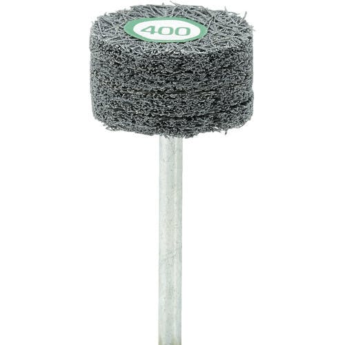 【CAINZ-DASH】ナカニシ スポンジサンダー　３本入　φ２０×１０×軸φ３　＃４００ 48806【別送品】