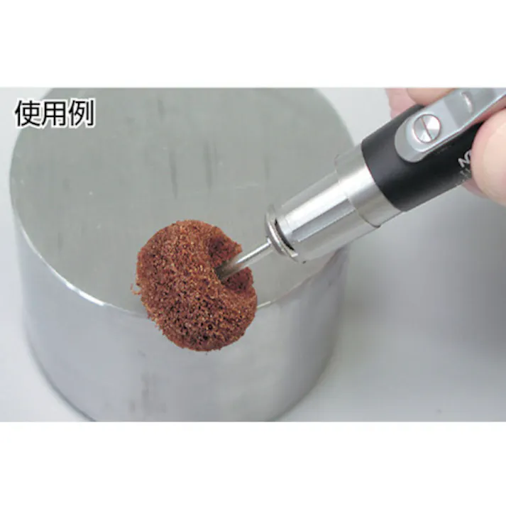 【CAINZ-DASH】ナカニシ ファイバーサンダー 10本入 φ20×7×軸φ3 #180 48705【別送品】