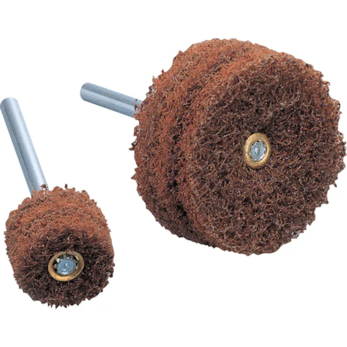 【CAINZ-DASH】ナカニシ ファイバーサンダー 10本入 φ25×14×軸φ3 #320 48716【別送品】