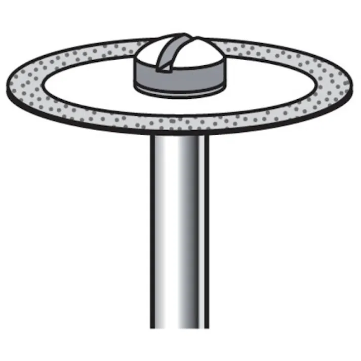 【CAINZ-DASH】ナカニシ 電着ダイヤモンドディスク φ19×0.55×軸φ3 #130 14045【別送品】