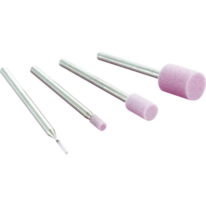 【CAINZ-DASH】ナカニシ 軸付砥石 10本入 円筒型 φ1.5×7×軸φ3 PAW #320 42612【別送品】