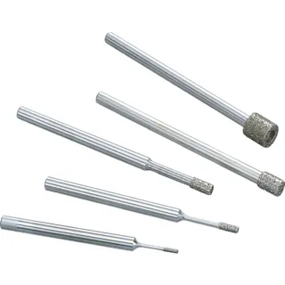 【CAINZ-DASH】ナカニシ 電着ダイヤモンドバー 円筒型 φ3×5×軸φ3 #100 12058【別送品】