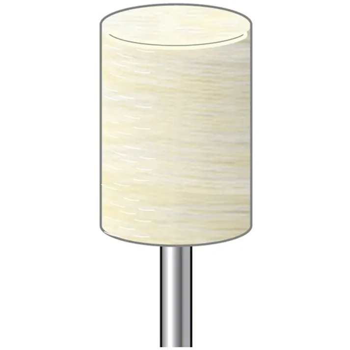 【CAINZ-DASH】ナカニシ フェルトバフハードタイプ 10本入 円筒型 φ15×20×軸φ3 53320【別送品】