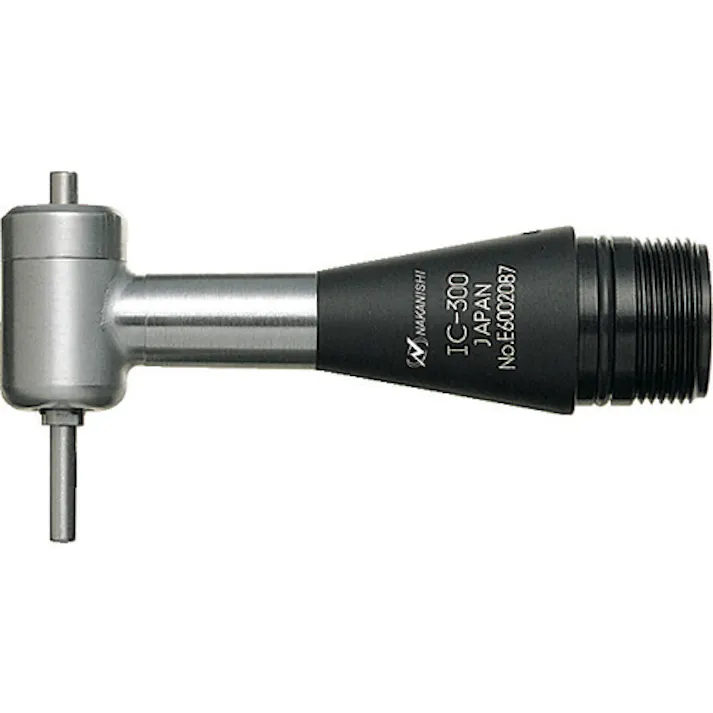 【CAINZ-DASH】ナカニシ 精密マイクログラインダ イーマックスエボリューション用アタッチメント 90°アングルタイプ (1006) (ロータスシリーズ兼用) IC-300【別送品】