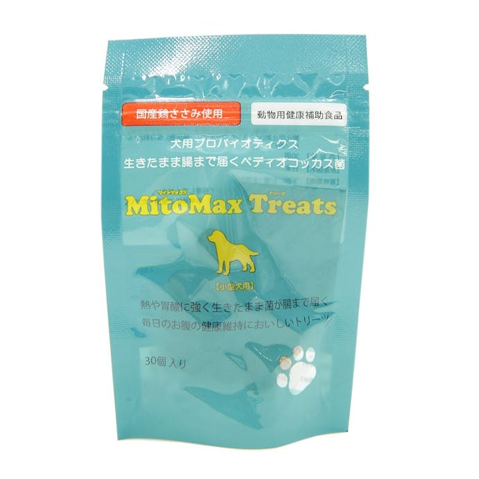 共立製薬 マイトマックストリーツ 犬用プロバイオティクス 小型犬用 国産鶏ささみ使用 動物用健康補助食品 30個入り