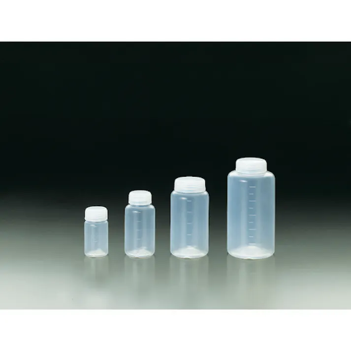 【CAINZ-DASH】サンプラテック PFA広口ボトル(中栓なし) 100ml 18108【別送品】