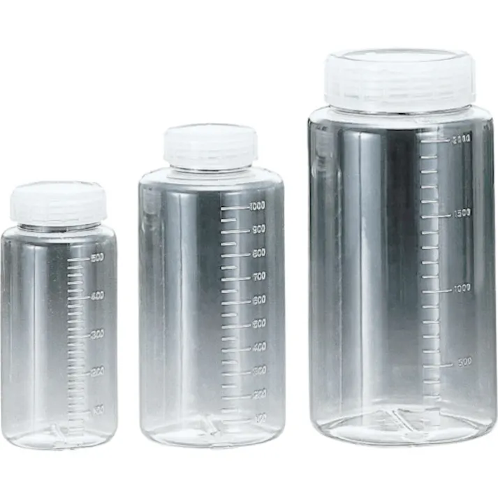 【CAINZ-DASH】サンプラテック クリアー広口ボトル 500ml 02015【別送品】