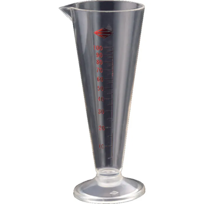 【CAINZ-DASH】サンプラテック メートルグラス 100ml TPX製 06506【別送品】