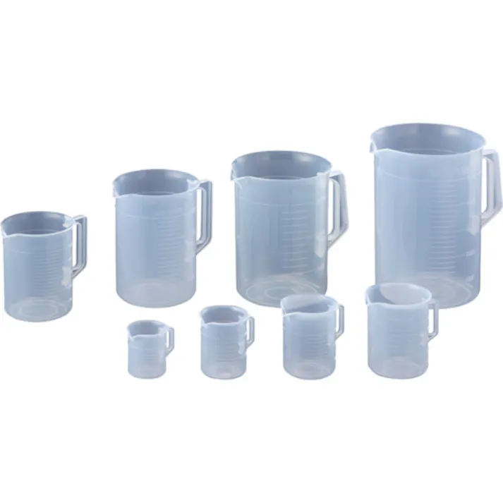 【CAINZ-DASH】サンプラテック ポリプロピレン手付ビーカー 1L 01030【別送品】