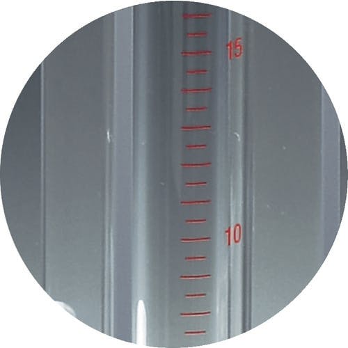 サンプラ　透視度計　シリンダー　１０００型 - 1