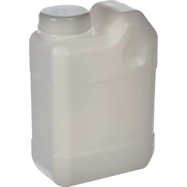 【CAINZ-DASH】サンプラテック ポリタンク 角瓶C型(広口タイプ) 2L (50個入) 02134C【別送品】