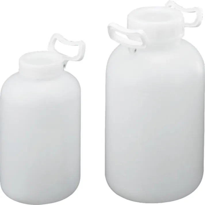 【CAINZ-DASH】サンプラテック PE取手付広口瓶 5L 02507【別送品】
