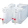 【CAINZ-DASH】サンプラテック ブックボトルコック付き10L 02123【別送品】