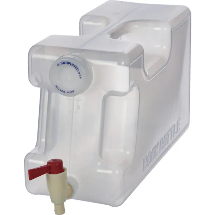 【CAINZ-DASH】サンプラテック ブックボトルコック付き10L 02123【別送品】