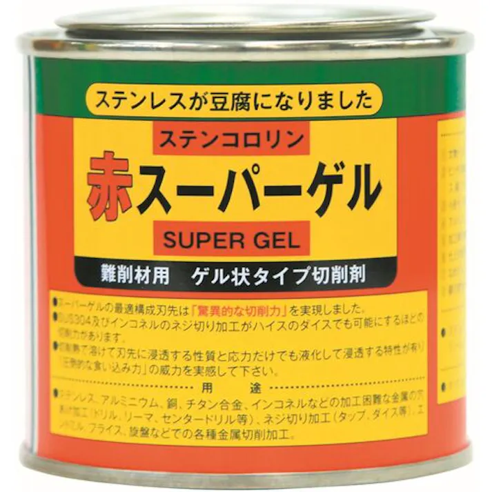 【CAINZ-DASH】アルゴット タッピングオイル ステンコロリン赤 スーパーゲル 180g R-5【別送品】