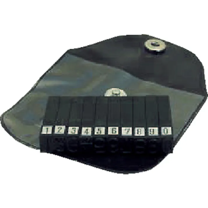 【CAINZ-DASH】浦谷商事 ハイス精密組合刻印 数字セット3.0mm UC-30S【別送品】