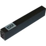【CAINZ-DASH】浦谷商事 ハイス組合せ刻印４．０ｍｍバラ　英字Ｂ UC-40B-B【別送品】