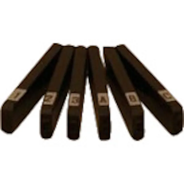 【CAINZ-DASH】浦谷商事 ハイス組合せ刻印4.0mmバラ 記号 ) ミギカッコ UC-40K-MIGIKAKKO【別送品】