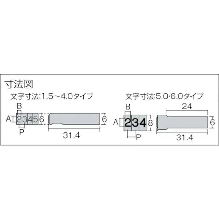 【CAINZ-DASH】浦谷商事 ハイス組合せ刻印5.0mmバラ 英字O UC-50B-O【別送品】
