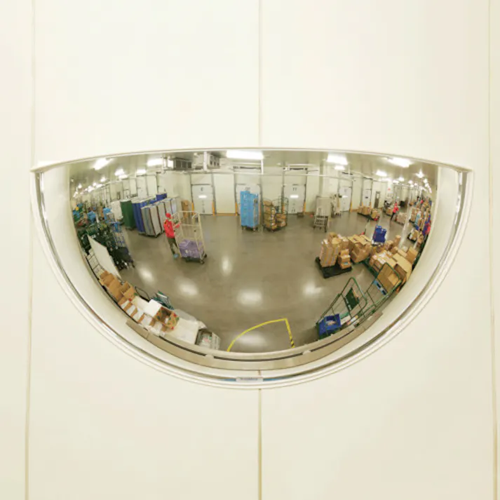 【CAINZ-DASH】コミー ハーフドームミラー<T字路専用>1040×540 HD100【別送品】