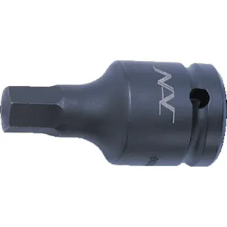 【CAINZ-DASH】長堀工業 ヘキサゴンレンチソケット ショートタイプ 差込角12.7x対辺8mm 408C【別送品】