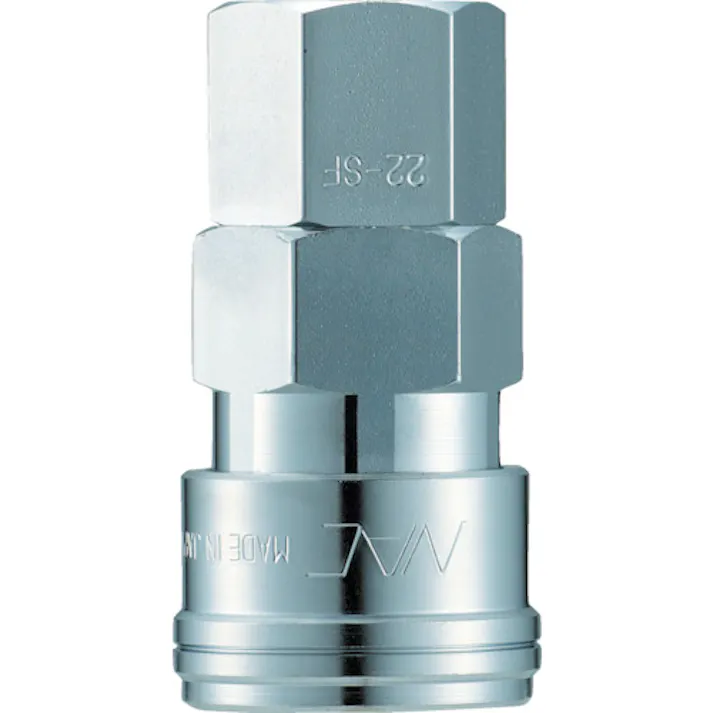 【CAINZ-DASH】長堀工業 クイックカップリング AL20型 鋼鉄製 オネジ取付用 CAL24SF【別送品】