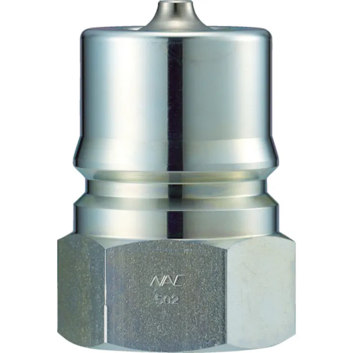 【CAINZ-DASH】長堀工業 クイックカップリング S・P型 鋼鉄製 オネジ取付用プラグ R1/4 CSP02P【別送品】