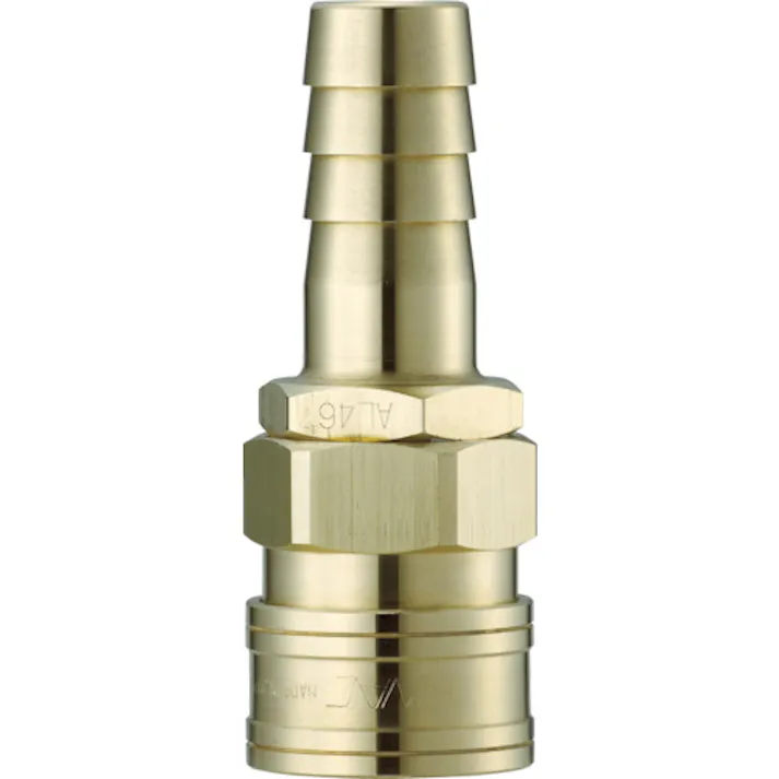 【CAINZ-DASH】長堀工業 クイックカップリング AL40型 真鍮製 ホース取付用ソケット 3/4 CAL46SH2【別送品】