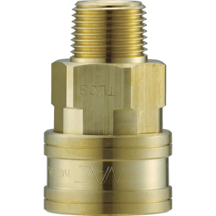 【CAINZ-DASH】長堀工業 クイックカップリング TL型 真鍮製 メネジ取付用ソケット Rc1 1/4 CTL10SM2【別送品】
