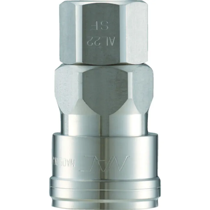 【CAINZ-DASH】長堀工業 クイックカップリング AL40型 ステンレス製 オネジ取付用ソケット R1/2 CAL44SF3【別送品】