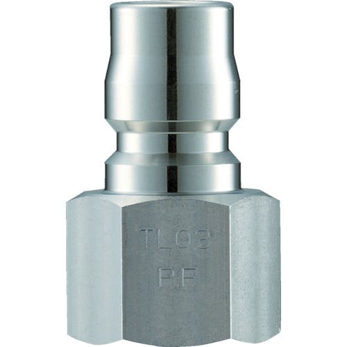 長堀工業 クイックカップリング TL型 ステンレス製 オネジ取付用プラグ R1/2 CTL04PF3 金属カップリング 長堀工業 クイックカップリング TL型 ステンレス製 オネジ取付用プラグ R1/2 CTL04PF3 金属カップリング