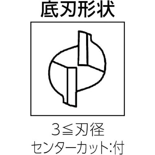 お取り寄せ】ユニオンツール 超硬エンドミル スクエア φ10.5×刃長22 C