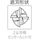 【CAINZ-DASH】ユニオンツール 超硬エンドミル スクエア(シャープコーナタイプ)φ12×刃長26 C-CES4120S【別送品】
