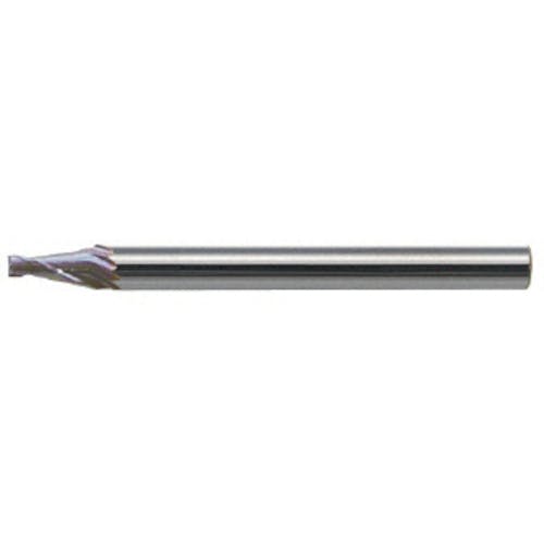 【CAINZ-DASH】ユニオンツール 超硬エンドミル　テーパ　φ２．５×片角　１０° CCTE202520【別送品】