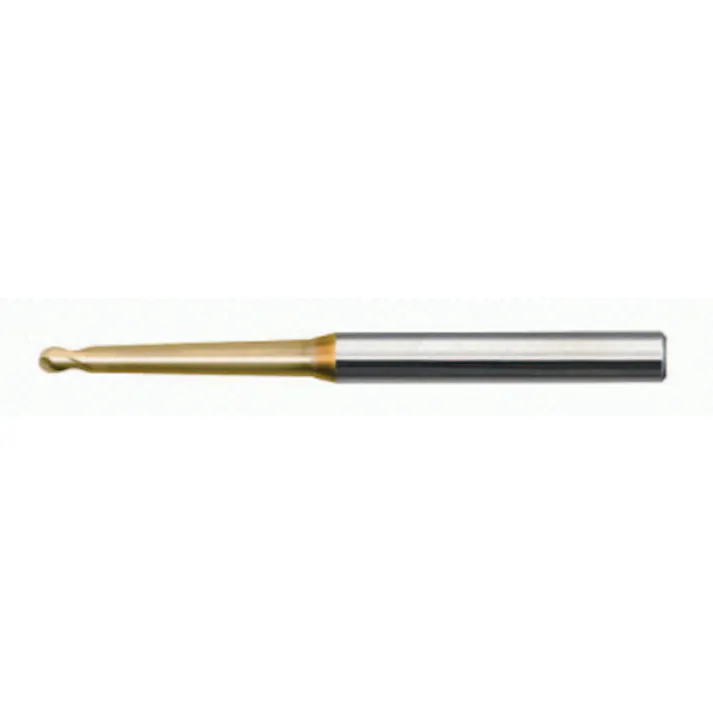 【CAINZ-DASH】ユニオンツール 超硬エンドミル テーパネックボール R0.1×TN角1°X2 HTNB20020202【別送品】