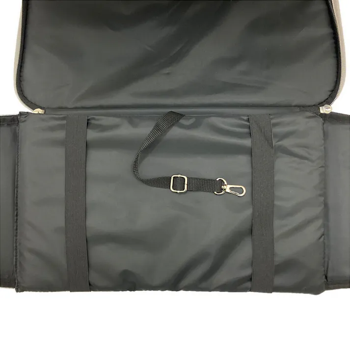 ドット柄バッグ ネイビー Mサイズ