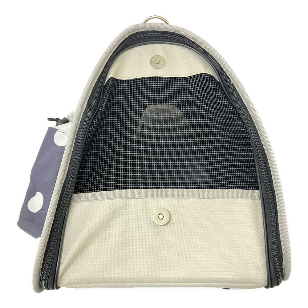 PORTER 犬猫用ドット柄 キャリーバッグ ネイビー ドット柄バッグ ネイビー Lサイズ | ペット用品（犬） 通販