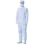 【CAINZ-DASH】ガードナー クリーンルーム用ウェア　ＡＤＣＬＥＡＮ　クリーンスーツ　白　Ｍ　着丈１６２～１６９ｃｍ CH11031M【別送品】