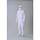 【CAINZ-DASH】ガードナー クリーンルーム用ウェア ADCLEAN クリーンスーツ 白 L 着丈167~174cm CH11031L【別送品】