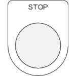 アイマーク 押ボタン/セレクトスイッチ(メガネ銘板) STOP 黒 φ25.5 45×35×2mm P25-36 銘板 アイマーク 押ボタン/セレクトスイッチ(メガネ銘板) STOP 黒 φ25.5 45×35×2mm P25-36 銘板
