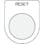 【CAINZ-DASH】アイマーク 押ボタン／セレクトスイッチ（メガネ銘板）　ＲＥＳＥＴ　黒　φ２５．５　４５×３５×２ｍｍ P25-37【別送品】