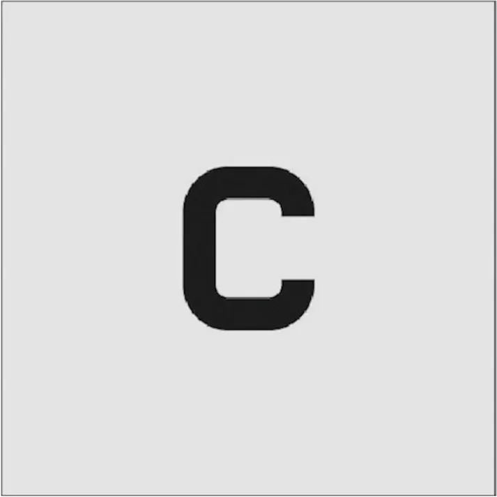 【CAINZ-DASH】アイマーク ステンシル C 文字サイズ50×40mm AST-C5040【別送品】